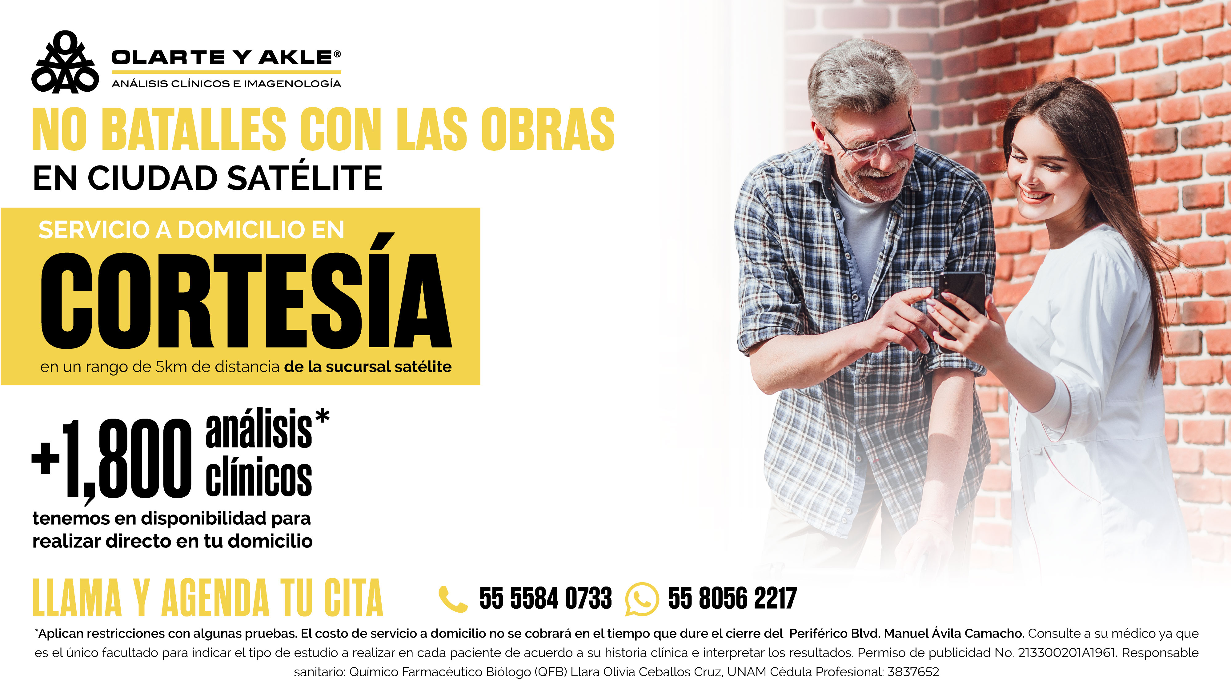 NO BATALLES CON LAS OBRAS EN CIUDAD SATELITE